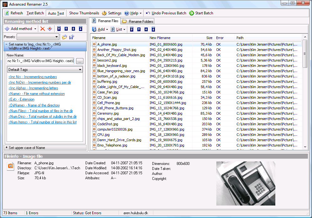 file renamer deluxe 6.3.0 keygen